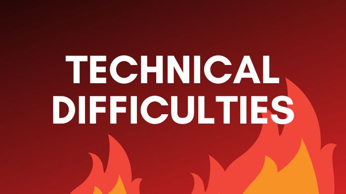 Technical difficulties: Site performance issues