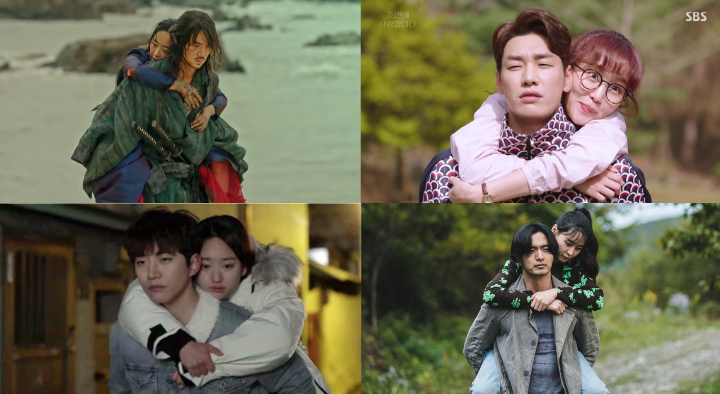 You can only pick one: Piggyback scene