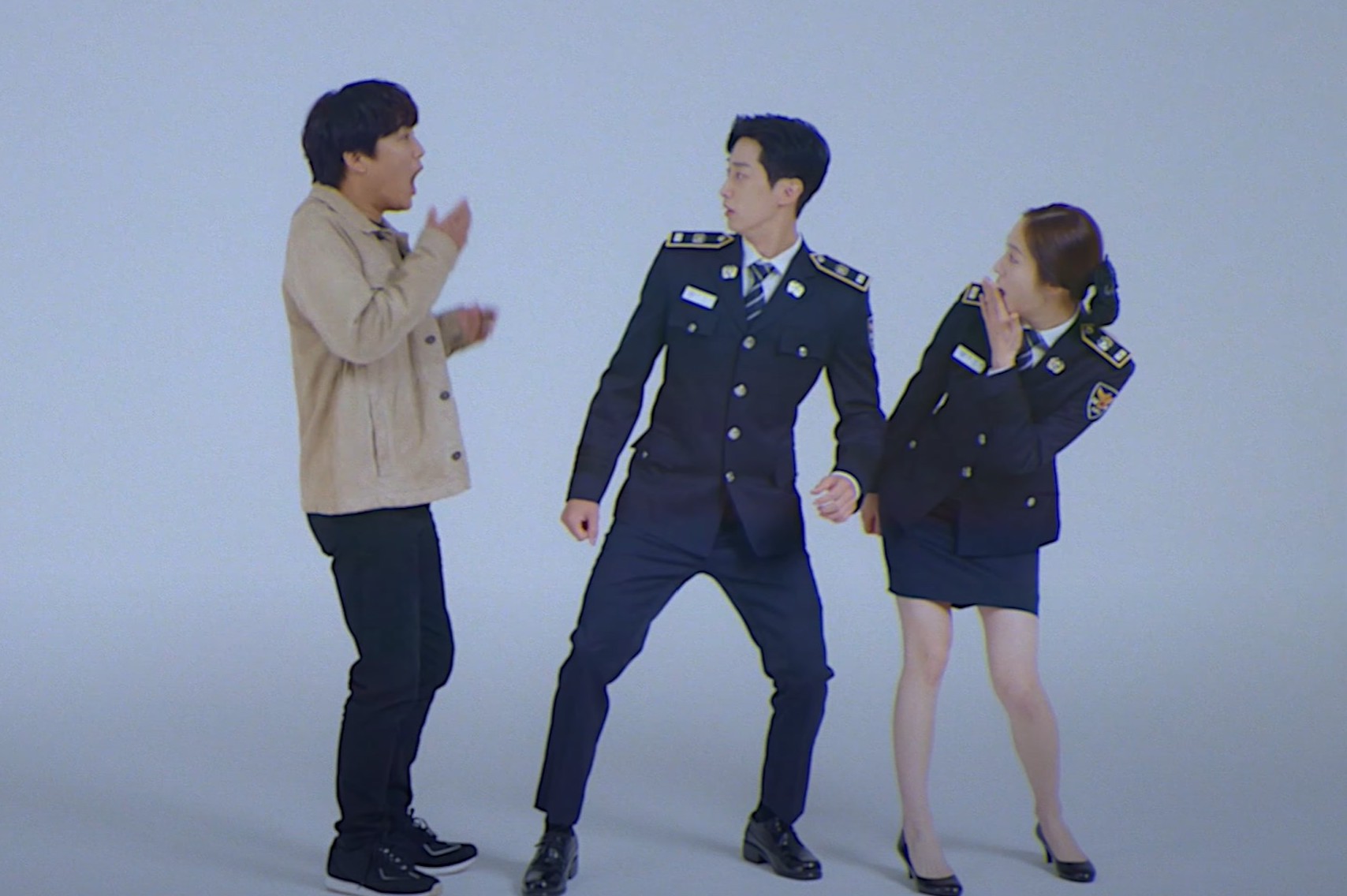 Police University’s new retro-style teaser features Jinyoung, Cha Tae-hyun, and Krystal