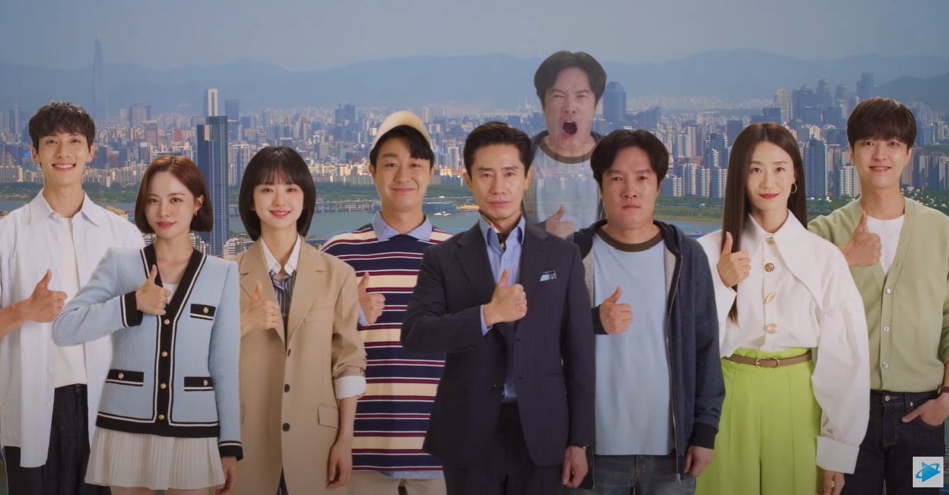 CEO Shin Ha-kyun promotes his company vision in Coupang Play's Unicorn