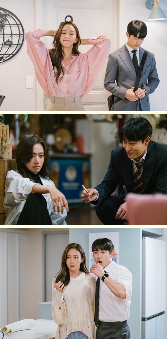New stills of Kwak Dong-yeon and Go Sung-hee in ENA's Gaus Electronics