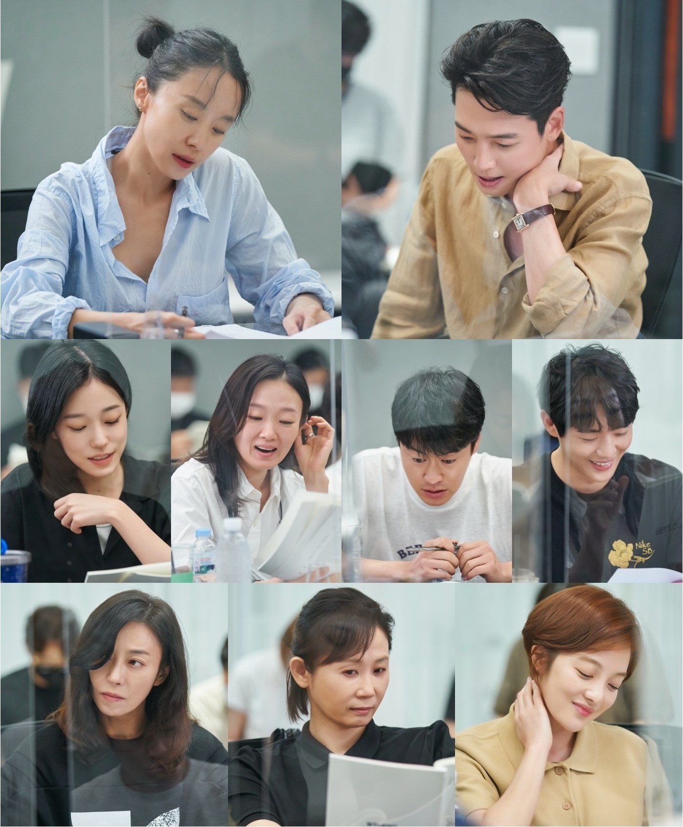 First script reading for tvN's One Hit Scandal with Jeon Do-yeon and Jung Kyung-ho