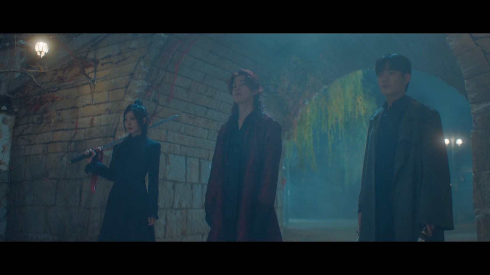 Lee Dong-wook Kim So-yeon and Ryu Kyung-soo in Tale of the Nine Tailed 1938: Episodes 11-12 (Final)