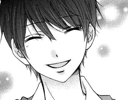 anime guy happy smile