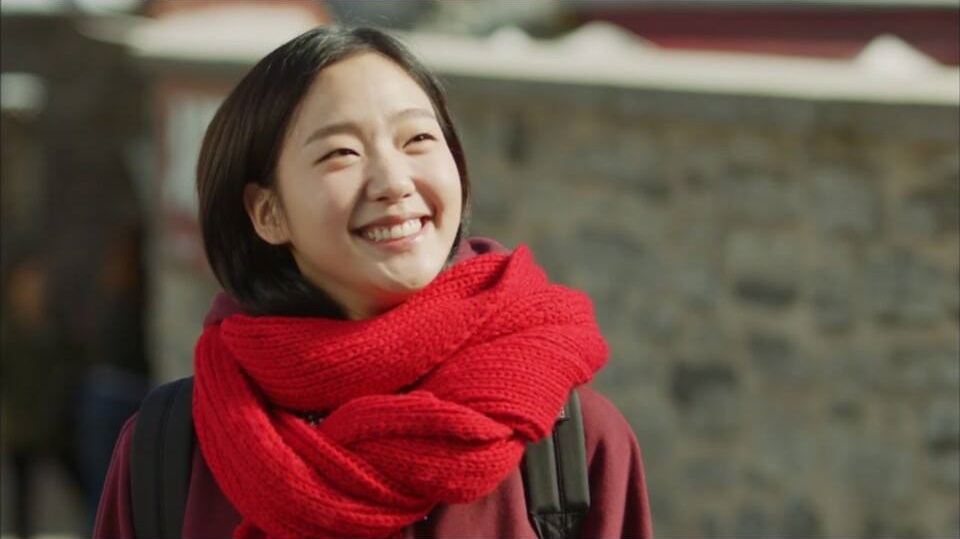 Red Wool Scarf | Ji Eun-Tak - Goblin